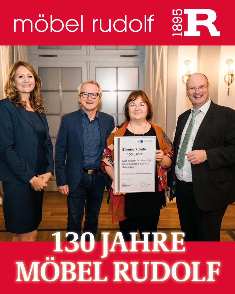 130 Jahre schöne Möbel, Familientradition und Handwerkskunst bei Möbel Rudolf Schlüchtern, Main-Kinzig-Kreis, Hessen